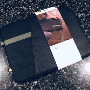 black 11.6” computer case